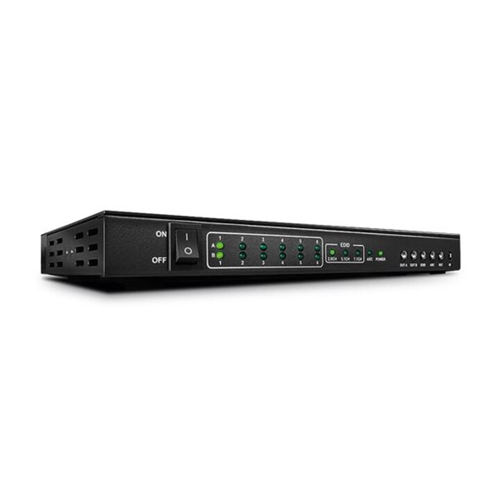 6x2 HDMI 2.0 10.2g Matrix Switchpipe