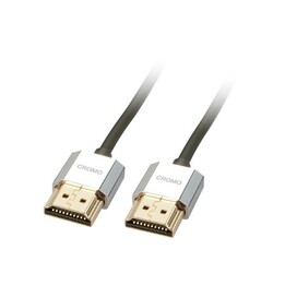 Lindy CROMO câble HDMI Slim 2 m Ethernet gris