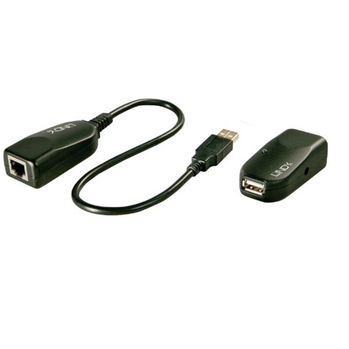 Extensor cat.5 usb 2.0 50m, 1 porta