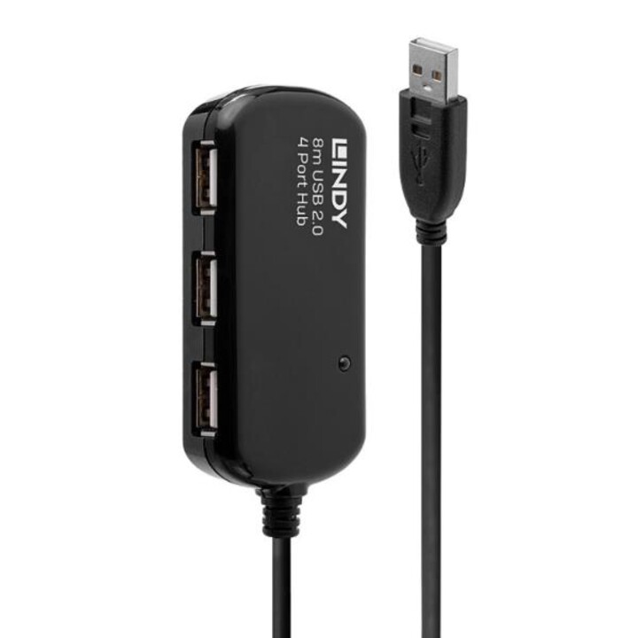8m usb2.0 active extension hub