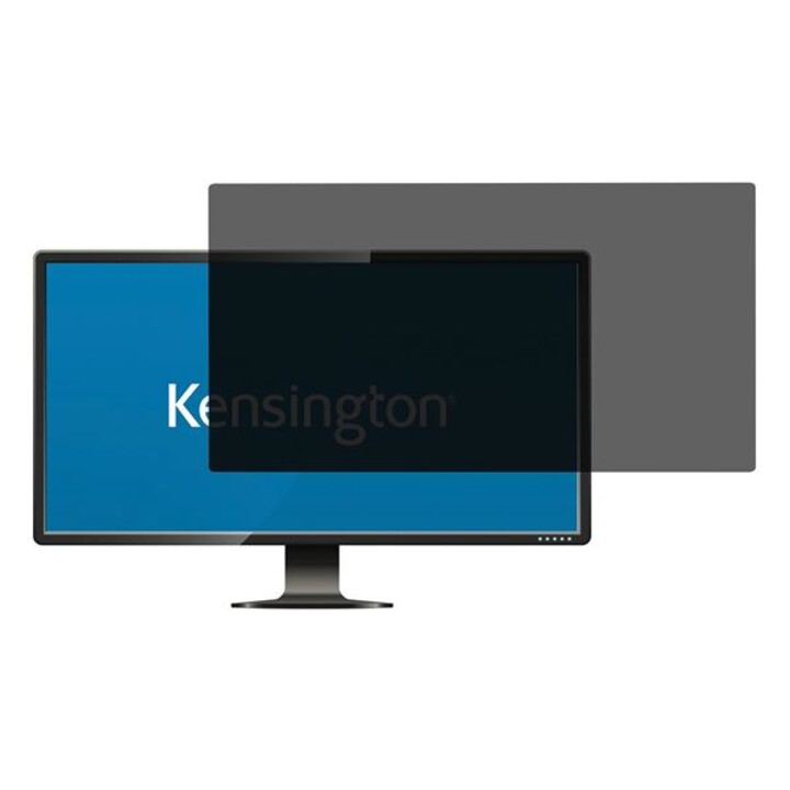 Kensington filtro de privacidade removível de 2 vias 19" 16:9 transparente