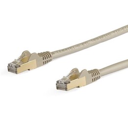 StarTech.com 5m CAT6a Ethernet Cable - 10 Gigabit Shielded Snagless RJ45 100W PoE Patch Cord - 10GbE STP Network Cable w/Strain 