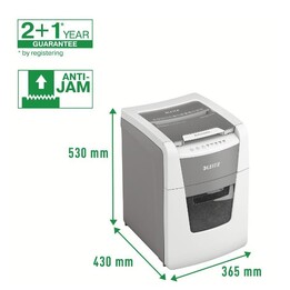 iq auto+ office shredder 100 p4