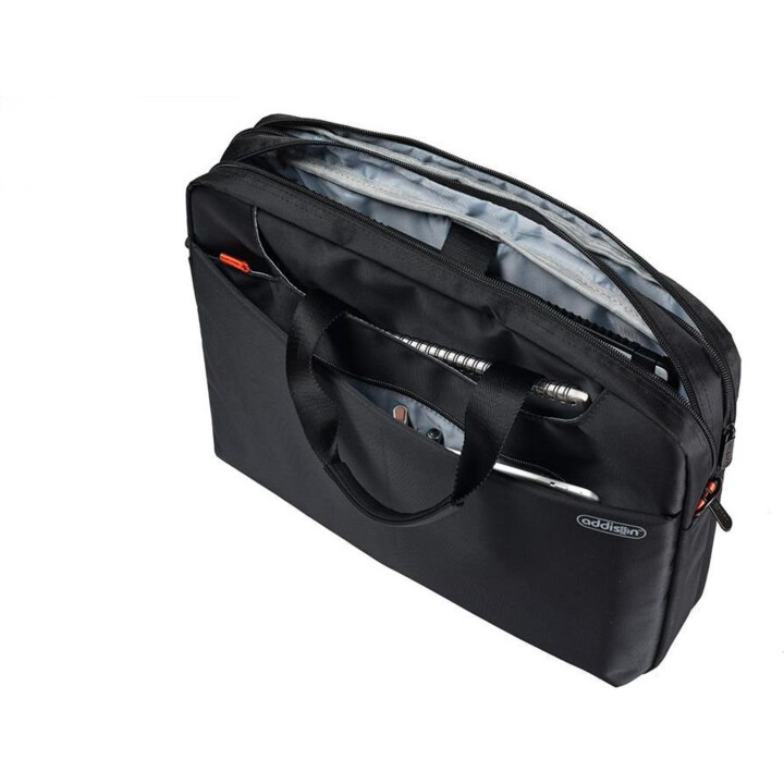 Addison 303014 maletines para portátil 35,8 cm (14.1") Bumper Negro