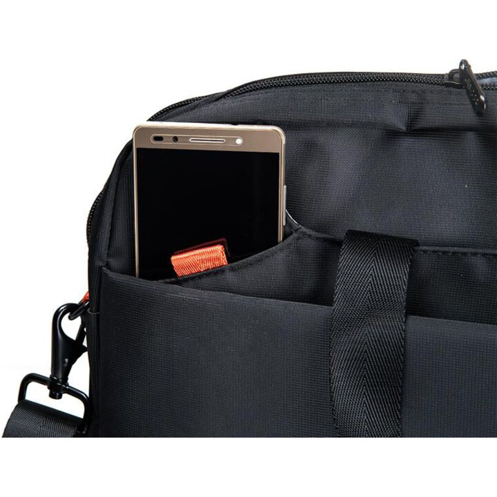 Addison 303014 maletines para portátil 35,8 cm (14.1") Bumper Negro