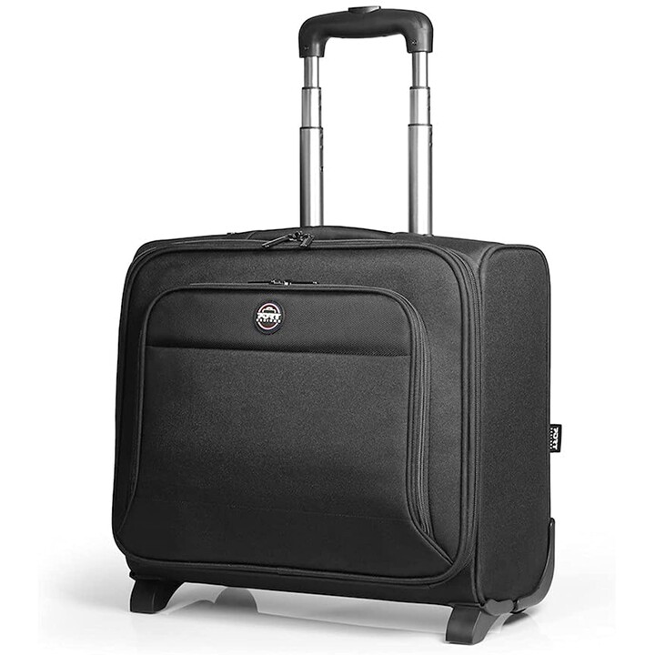 Port Designs HANOI II sacoche d'ordinateurs portables 39,6 cm (15.6") Valise sur roulette Noir