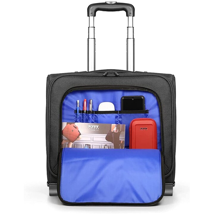 Port Designs HANOI II maletines para portátil 39,6 cm (15.6") Maletín con ruedas Negro