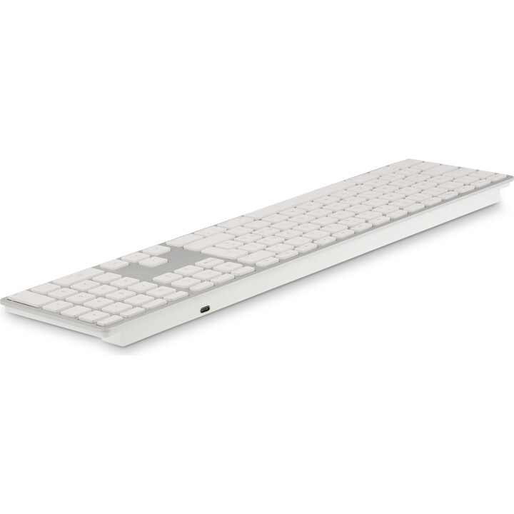 Bluetooth keyboard WKB-1243 for Mac and iOS devices with 110 keys (ISO) - Icelandic