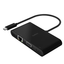 adaptador de mídia + carregamento usb-c