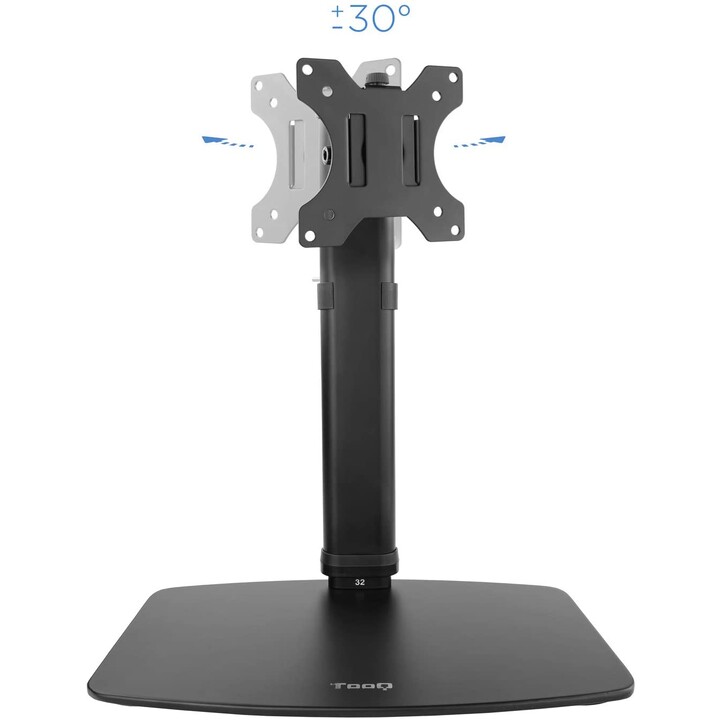 MONITOR/TV TABLE SUPPORT TOOQ DB1127TN-B 17''/27'' MAX.6KG Black 1 ARM