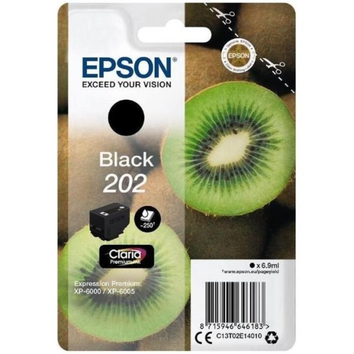 Epson 202 Claria Ink Cartouche d'encre noire