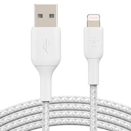 Tressé a-ltg 2m blanc