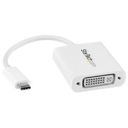 Adaptador usb-c a dvi blanco - Imagen 1