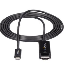 Kabel 2m usb-c hdmi 4k Schwarz