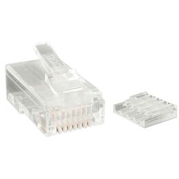 StarTech.com CRJ45C6STR50 connecteur modulaire RJ45 Cat 6 transparent, lot de 50