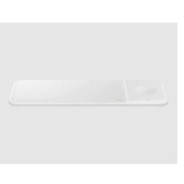 Wireless charger trio white