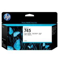 Hp 745 130ml foto negro tinta - Imagen 1