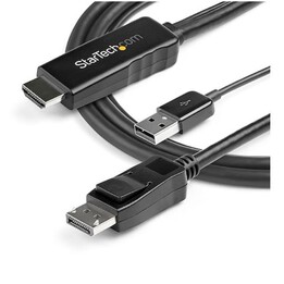 StarTech.com HD2DPMM3M HDMI to DisplayPort cable 4K 30 Hz 3 m black