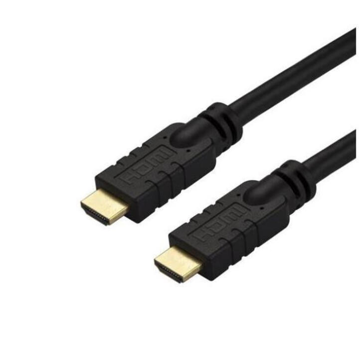 StarTech.com Cavo HDMI 2.0 da 10 m - Cavo HDMI attivo 4K a 60 Hz - Classificazione CL2 per installazione a parete - Cavo HDMI UH