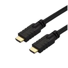 StarTech.com 50ft (15m) HDMI 2.0 Cable - 4K 60Hz Active HDMI Cable - CL2 Rated for In Wall Installation - Long Durable High Spee