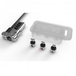 3-in-1 combination lock resettable - Imagen 1