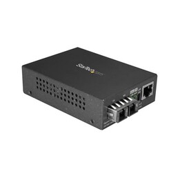 STARTECH MCMGBSCMM055 Conversor de mídia de fibra SC multimodo Gigabit Ethernet RJ45 550m