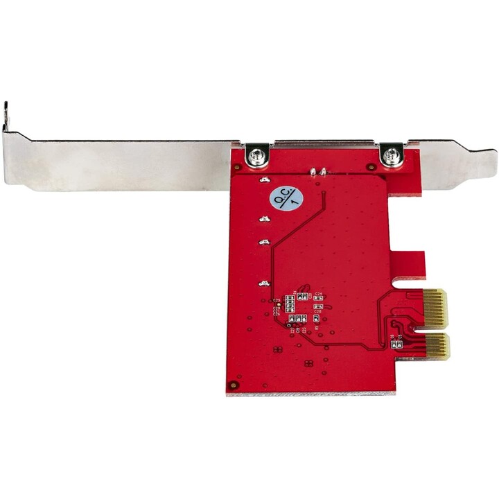 StarTech.com 2P6G-PCIE-SATA-CARD 2-port SATA PCIe controller card, non-RAID, red