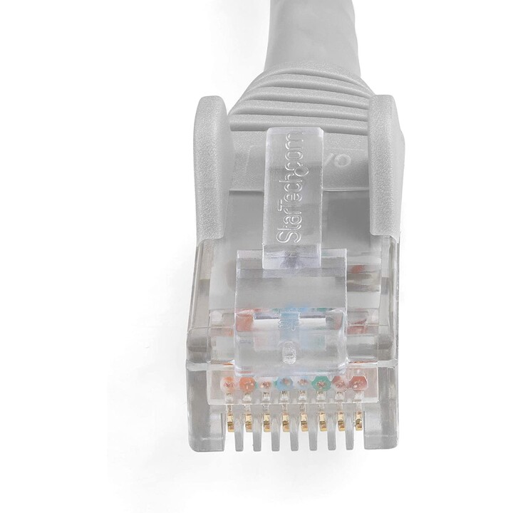 StarTech.com Cable de 15m CAT6 Ethernet - LSZH - Cable de Red RJ45 UTP de 10Gb - 250MHz - PoE de 100W - Latiguillo Snagless con 