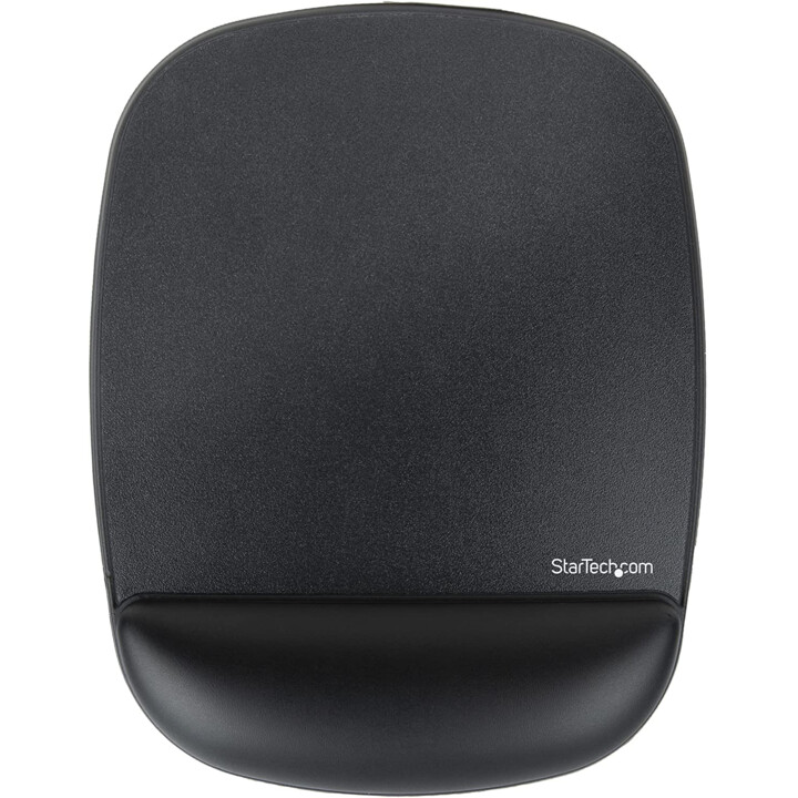 StarTech.com Mouse Pad with Hand rest, 6.7x7.1x 0.8in (17x18x2cm), Ergonomic Mouse Pad with Wrist Support, Desk Wrist Pad w/ Non