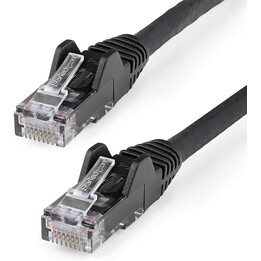 StarTech.com Cable de 15m CAT6 Ethernet - LSZH - Cable de Red RJ45 UTP de 10Gb - 250MHz - PoE de 100W - Latiguillo Snagless con 