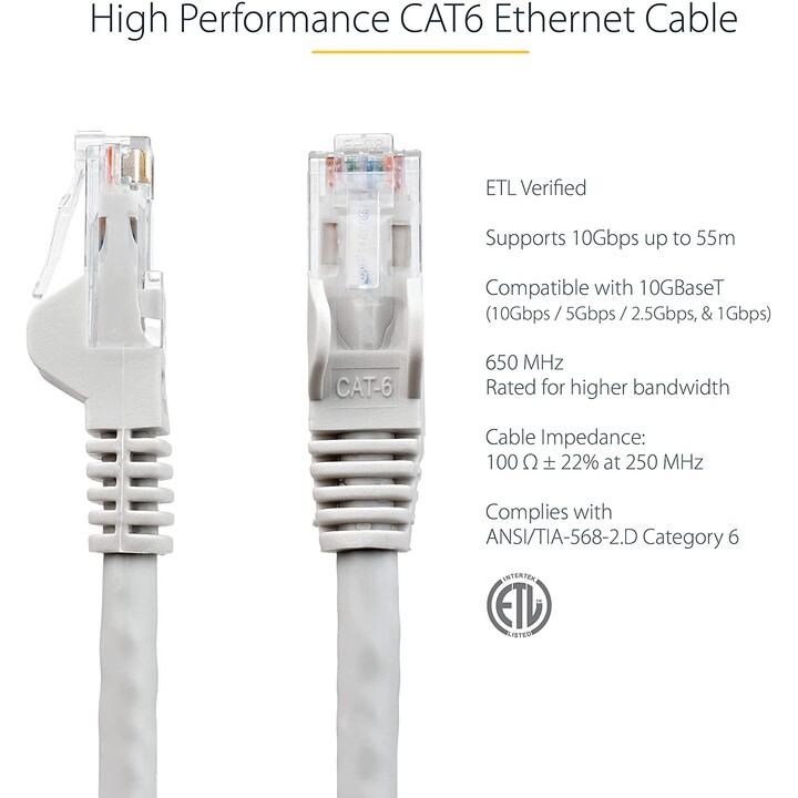 Patch utp de rede Ethernet Gigabit 15m
