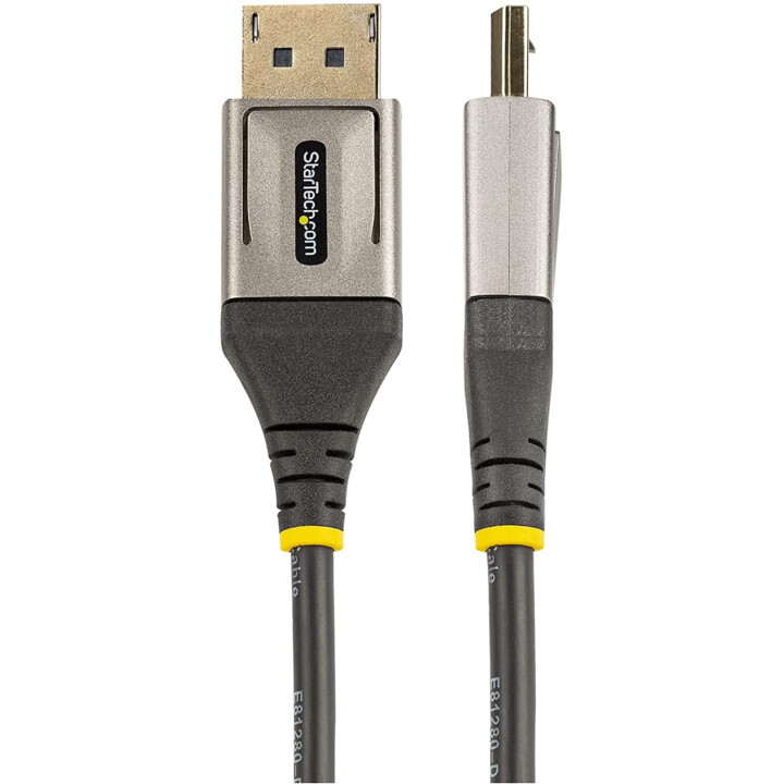 StarTech.com Câble DisplayPort 1.4 Certifié VESA 3m - 8K 60Hz HDR10 - Vidéo Ultra HD 4K 120Hz - Cordon Moniteur/Écran DP 1.4 - C