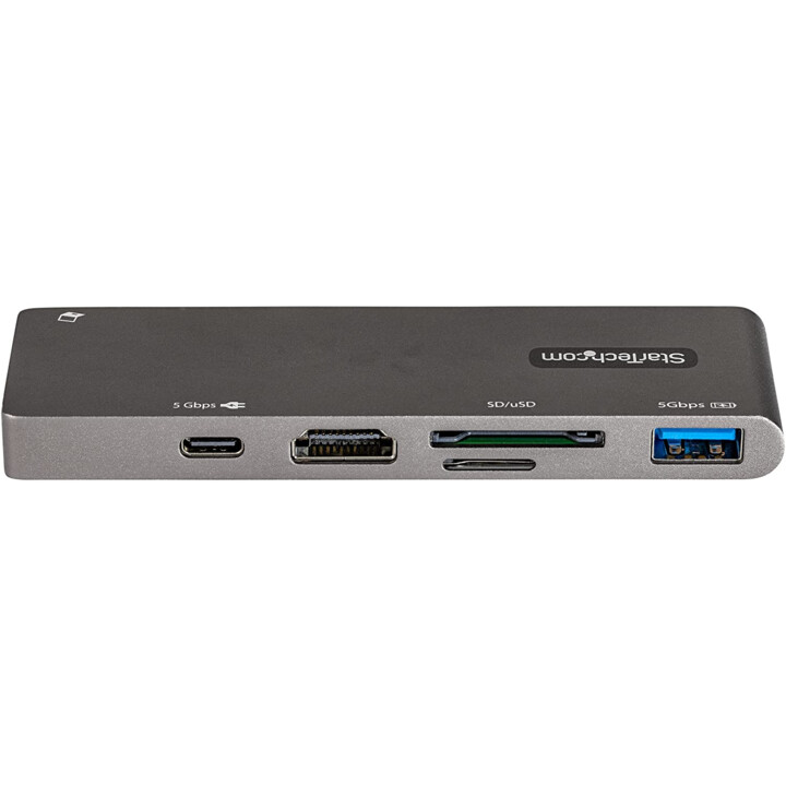 StarTech.com USB-C Multiport Adapter für MacBook Pro/Air - USB-C auf 4K HDMI, 100W Power Delivery Pass-through, SD/MicroSD, 2 Po