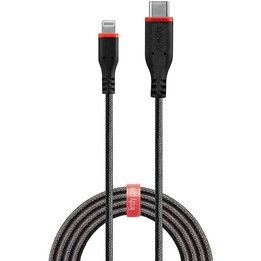 Lindy Câble renforcé USB type C vers Lightning, charge & synchro, 1m