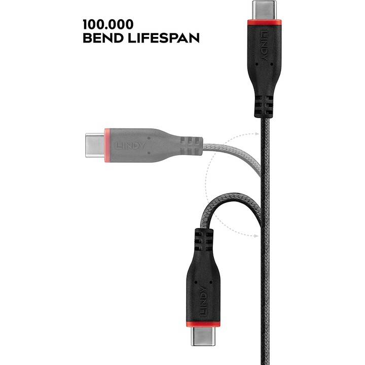 1m reinforced usb type c to