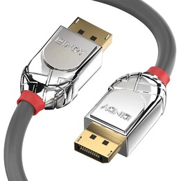 Lindy Câble DisplayPort 1.2, Cromo Line, 5m