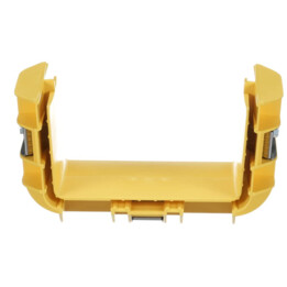 Panduit FiberRunner FRBC6X4LYL acoplador para canal de cabos 6x4 amarelo
