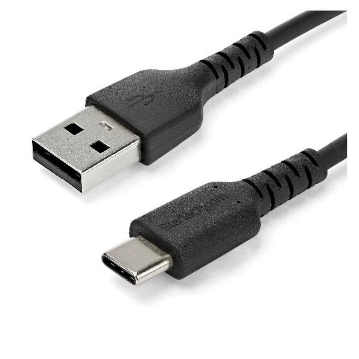 Cable 2m usb-a a usb-c negro