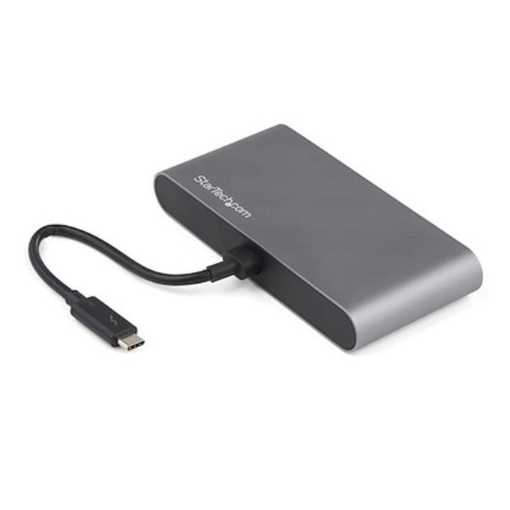 StarTech.com TB3DKM2DPL Thunderbolt-3-Mini-Dock Dual-4K schwarz
