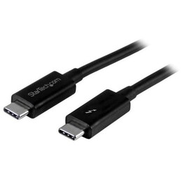 StarTech.com Cavo Thunderbolt 3 da 1m, 20Gbps, 100W PD, 4K, Certificato Thunderbolt, Compatibile con Thunderbolt 4/USB 3.2/DP Al