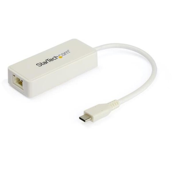 StarTech.com USB-C auf Gigabit Ethernet Adapter mit USB-A Port - 1Gbit/s NIC USB 3.0/USB 3.1 Typ-C Netzwerkadapter - USB-C/TB3 K