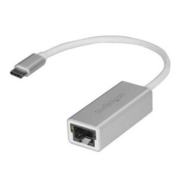 StarTech.com US1GC30A adaptador de red USB-C a Gigabit Ethernet, aluminio, negro