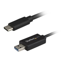 StarTech.com USBC3LINK Cable de transferencia de datos USB-C a USB-A negro 2 m