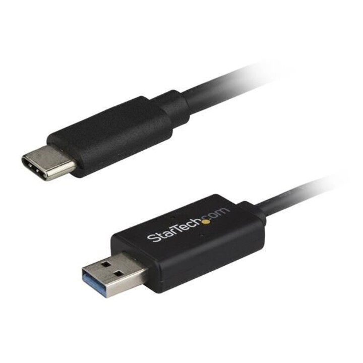 StarTech.com USBC3LINK USB-C-zu-USB-A-Datenübertragungskabel schwarz 2 m