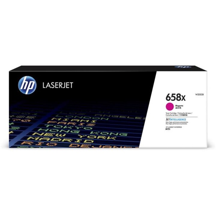 toner magenta hp 658x