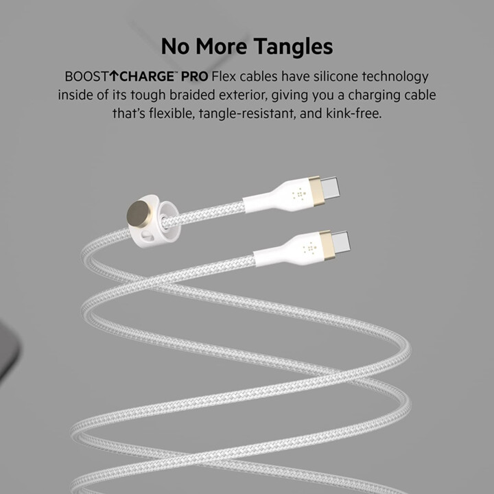Usb-c usb-c 2.0_braid silic 2m wh