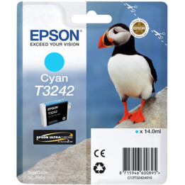 Epson T3242 cartucho de tinta cian SC-P400 14 ml