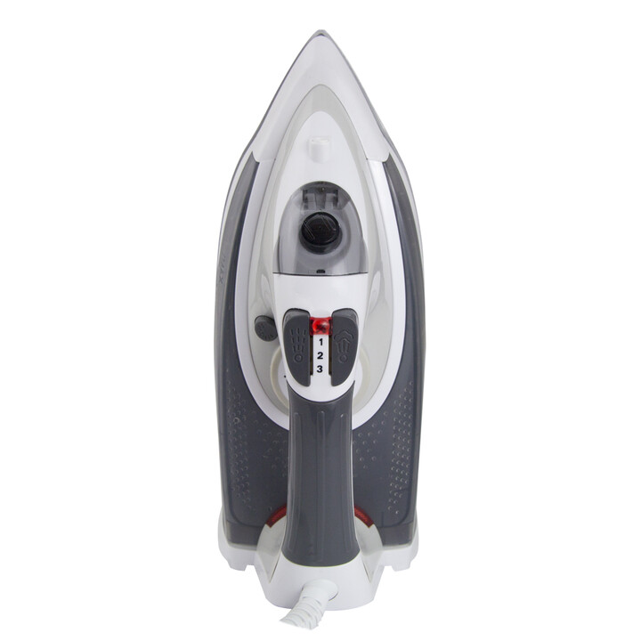 Esperanza EHI009 Ferro da stiro a vapore Piano cottura in vetroceramica Grigio, Bianco 2400 W