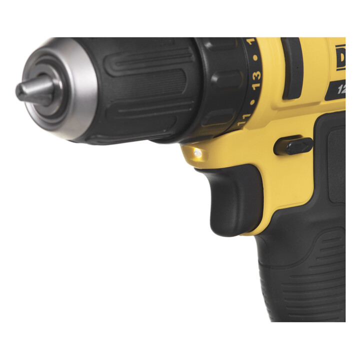 Furadeira/parafusadeira sem fio DeWALT DCD710D2 Li-Ion 10,8V 2,0Ah