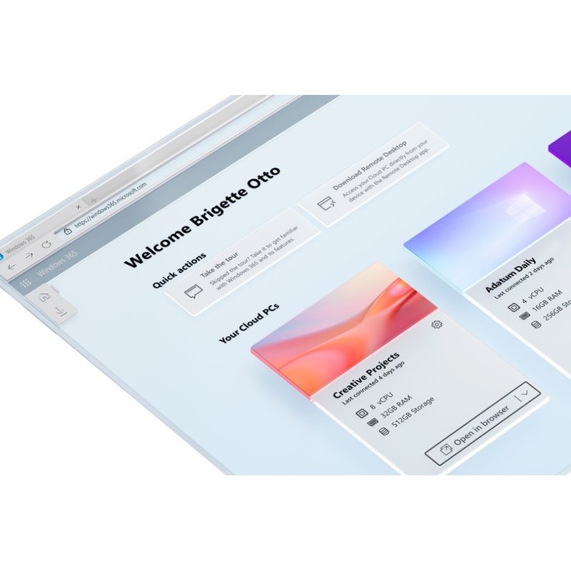 Windows 365 bus 2 vcpu 8gb 256gb hb